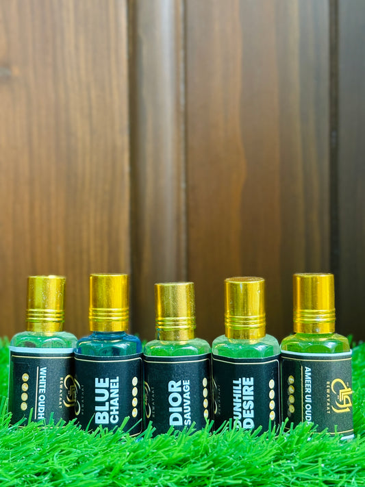 Rabi ul Awal Deal – 5 Premium Attars (12ml each) – Just Rs. 1999